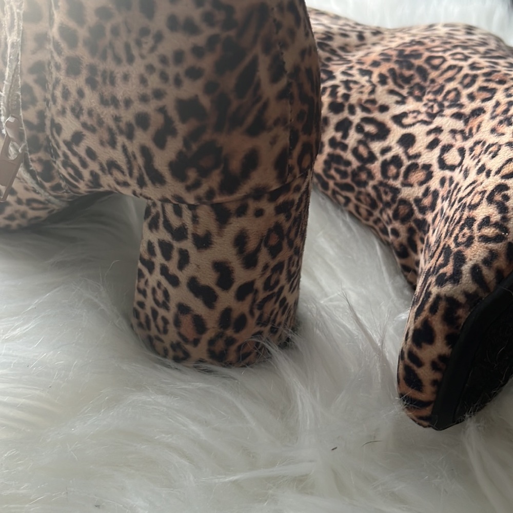 Leopard Booties - Picture 3 of 6